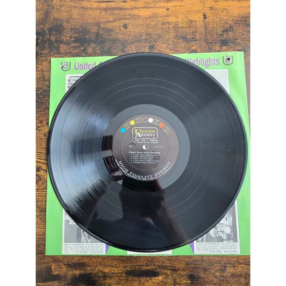 A Man and A Woman Francis Lal United Artists UAS 5147 Winner 1966 Cannes Film - Picture 4 of 7